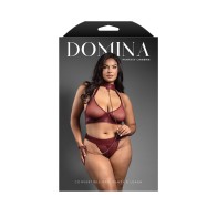 Fantasy Lingerie Domina Chain Leash Bra