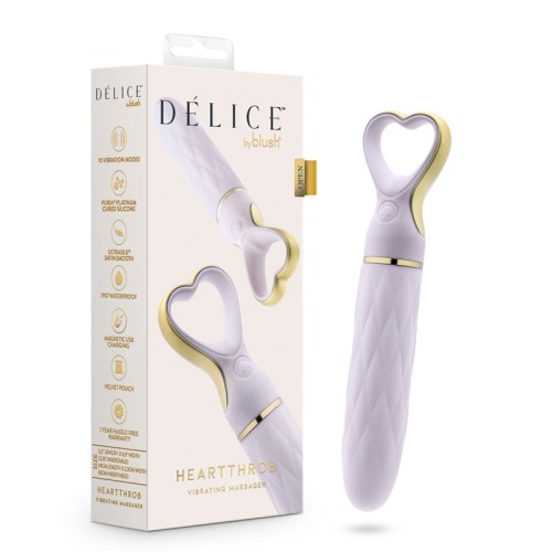 Delice Heartthrob Vibrator - Lavender Love