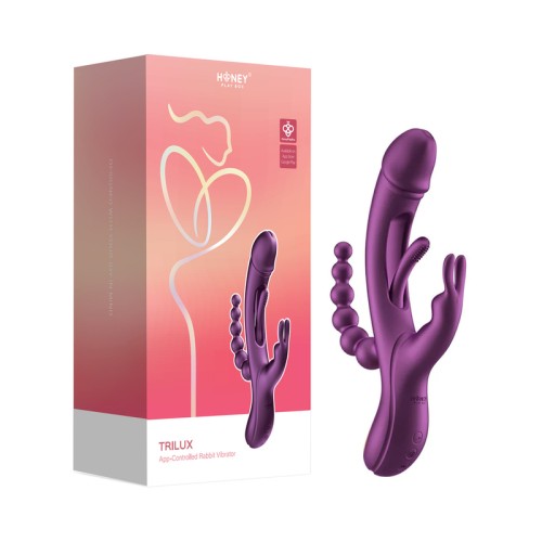 Vibrador Conejito TRILUX Kinky Finger con Bolas Anales