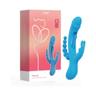 Vibrador Rabbit Kinky Finger Trilux Honey Play Box - Placer Supremo