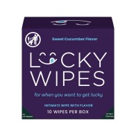 Sweetums Lucky Wipes Cucumber Flavor