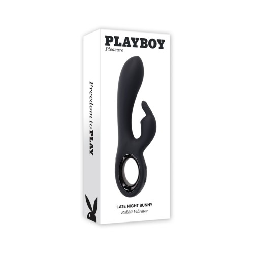 Playboy Late Night Bunny Rechargeable Dual Stimulator