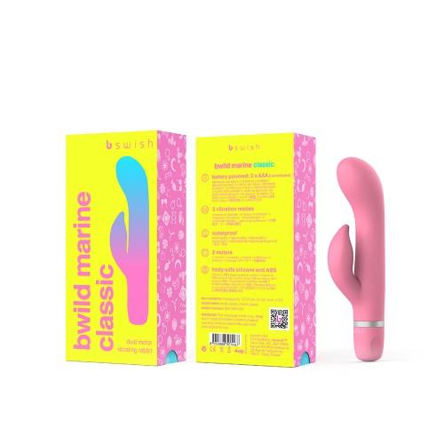 B Swish Bwild Classic Vibrator - Dual Motor Pleasure