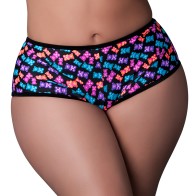 Magic Silk Hazy Dayz Boy Short Ositos Gummy - Tamaño Reina