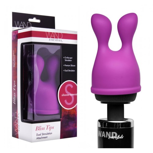 Wand Essentials Bliss Tips - Dual Stimulation