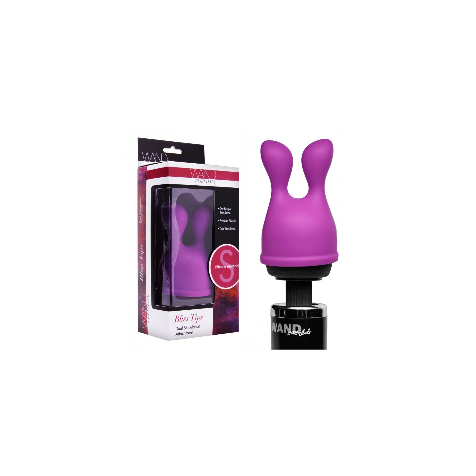 Punta de Estimulación Dual Wand Essentials Bliss