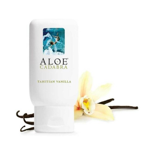 Aloe Cadabra Tahitian Vanilla Aloe Lubricant 2.5 oz - Natural Pleasure