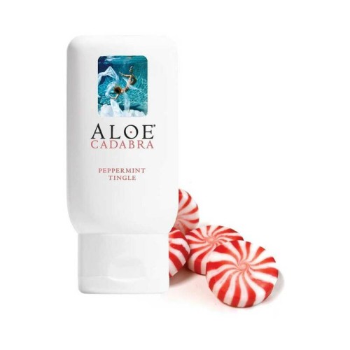 Lubricante Aloe Cadabra Sabor Menta 2.5 oz.