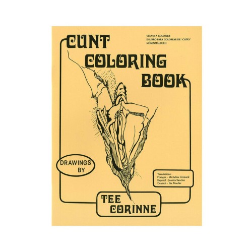 Cunt Coloring Book for Creative Exploration