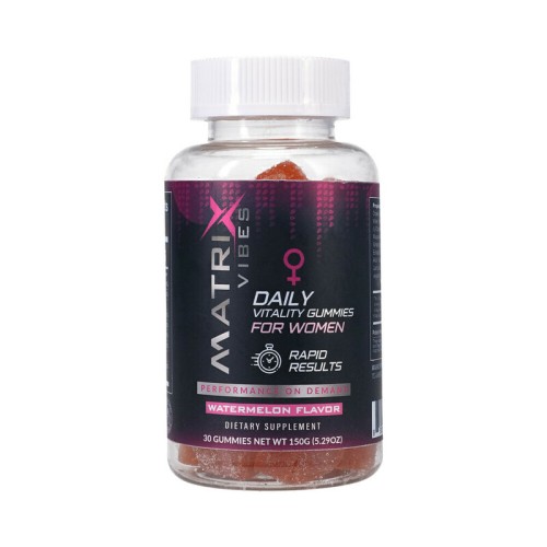 Matrix Daily Vitality Gummies for Women Watermelon