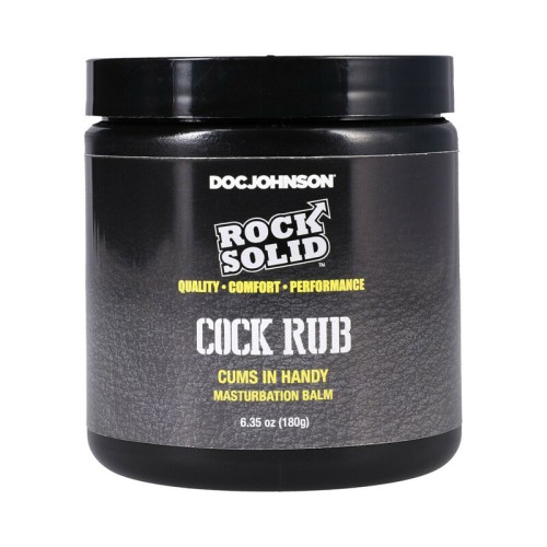 Rock Solid Cock Rub - Bálsamo de Masturbación Lujoso