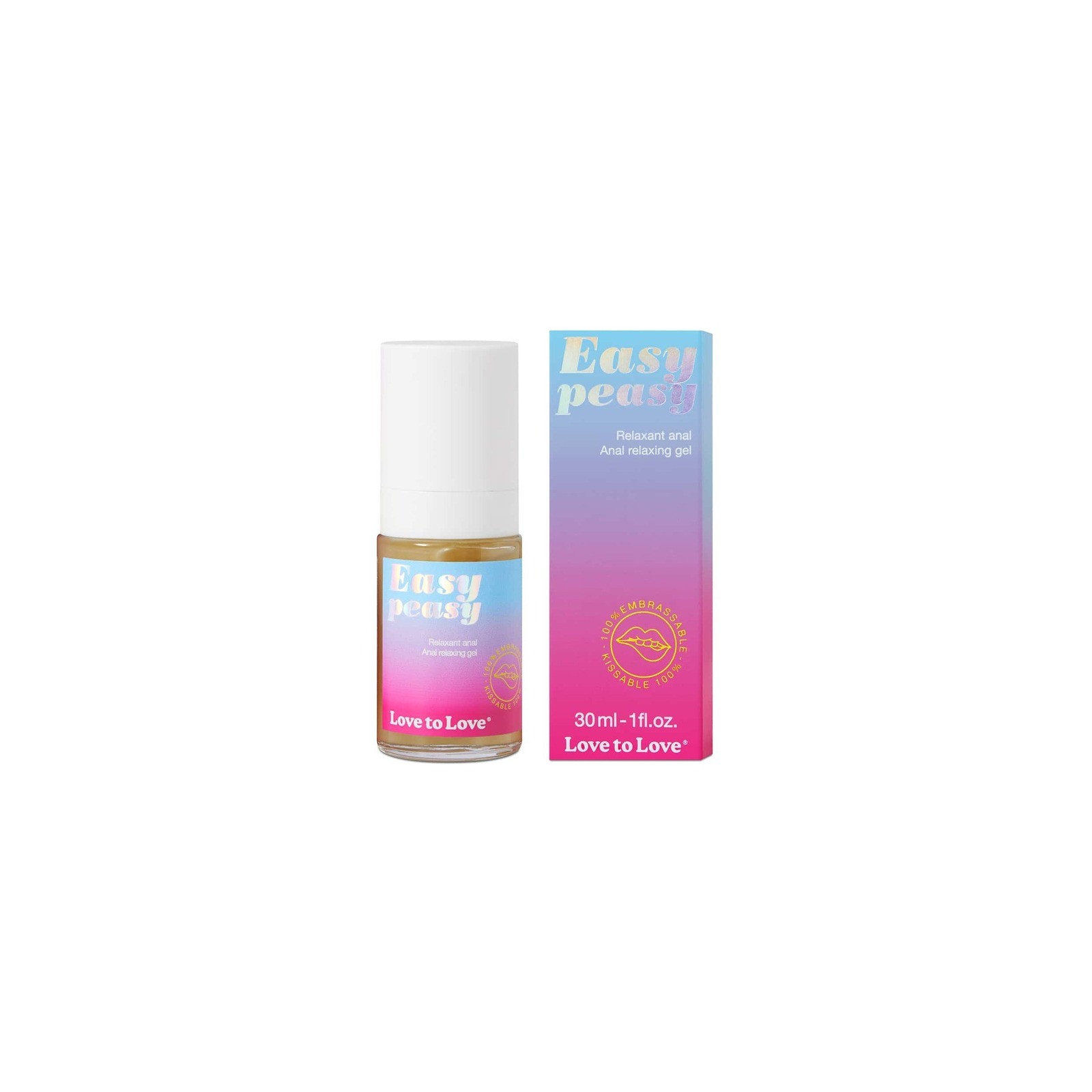 Gel Relajante Anal Easy Peasy para Mayor Comodidad