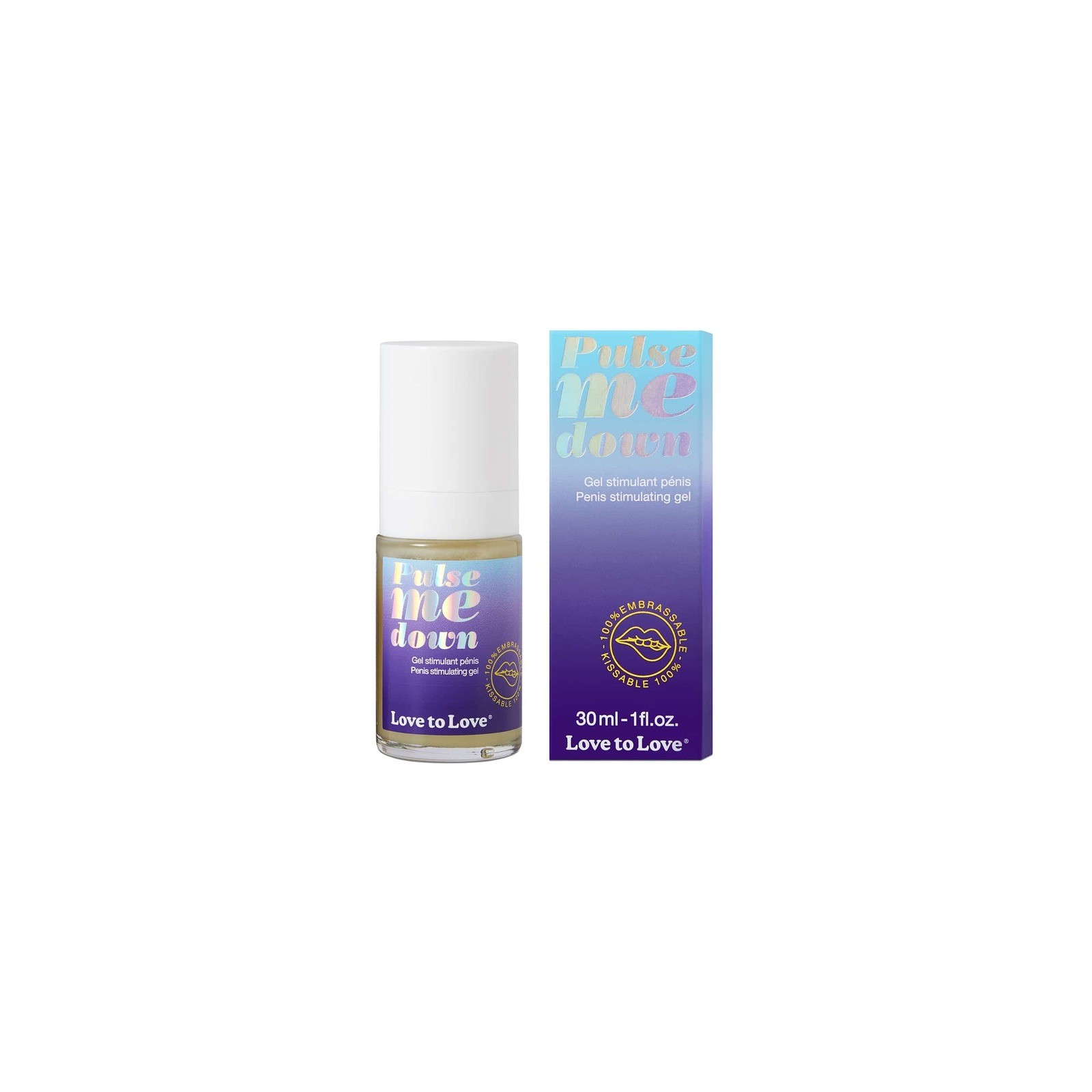 Gel Estimulante para Pene Love to Love Pulse Me Down 1 oz.