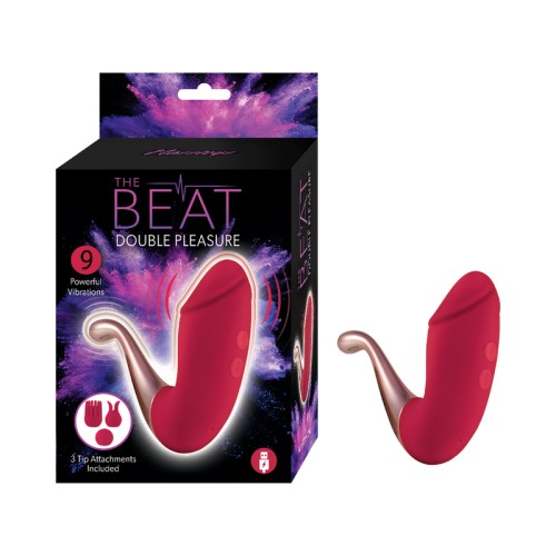 The Beat Double Pleasure G-Spot Vibrator Red