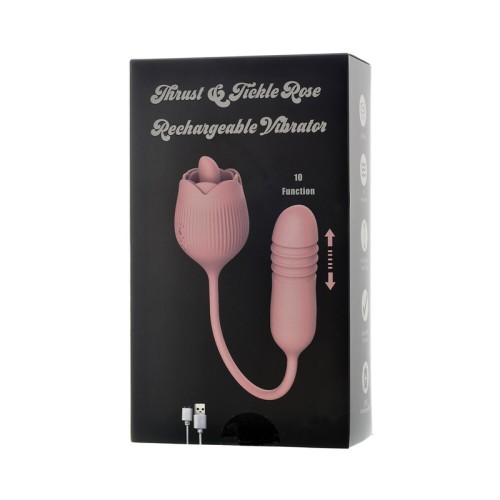 Adam & Eve Thrust & Tickle Rose for Ultimate Satisfaction