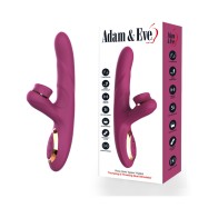 Vibrador Conejito Tappin' Rose Gold de Adam & Eve