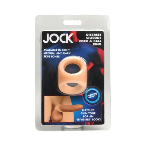 Anillo de Silicona JOCK para Pene y Testículos - Mejora el Placer