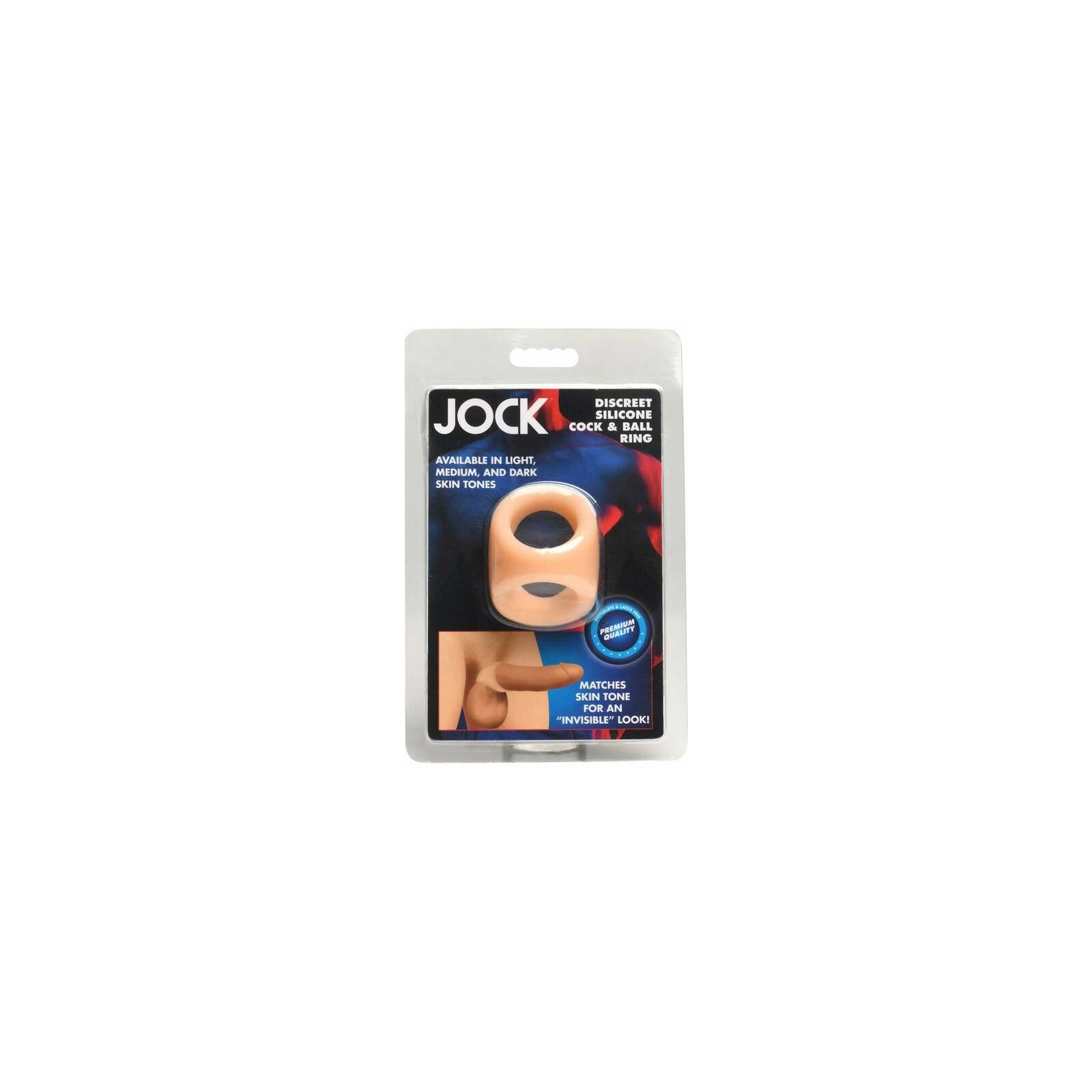 JOCK Silicone Cock & Ball Ring - Enhance Pleasure