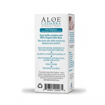 Aloe Cadabra Organic Lube - Strawberry - 2.5 Oz