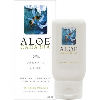 Aloe Cadabra Organic Lube - Vanilla 2.5 oz