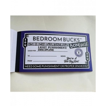 Bedroom Bondage Bucks - 30 Coupon Book