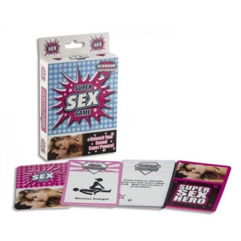 Super Sex Card Game - Bedroom Superhero Edition