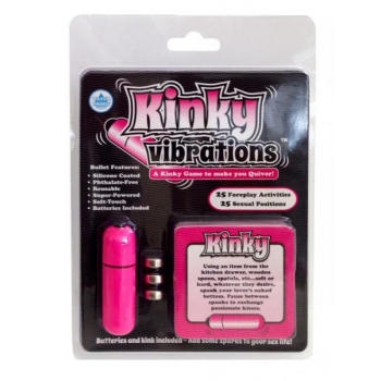 Kinky Vibrations Game with Bullet Vibrator