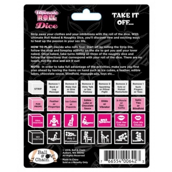 Ultimate Roll Naked & Naughty Dice Game