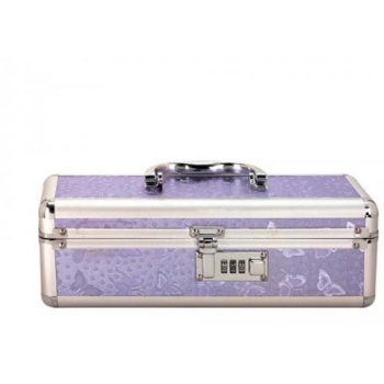 Lockable Vibrator Case Small Purple