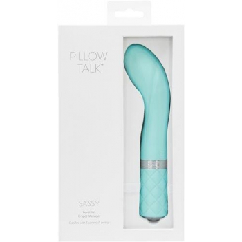 Pillow Talk Sassy G-Spot Vibrator with Swarovski Crystal