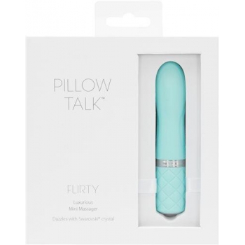 Pillow Talk Flirty Vibe with Swarovski Crystal Teal