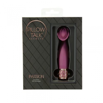 Pillow Talk Secrets Passion Massager - Wine