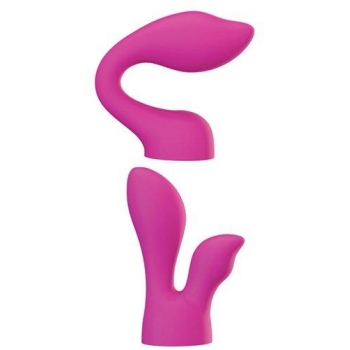 Palm Power Sensual Accessories - 2 Silicone Massager Heads