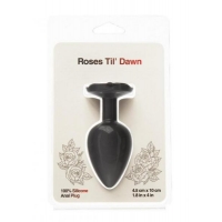 Roses Til Dawn Large Silicone Anal Plug