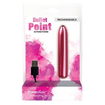 Power Bullet 4 Bullet Point 10 Function Bullet - Pink