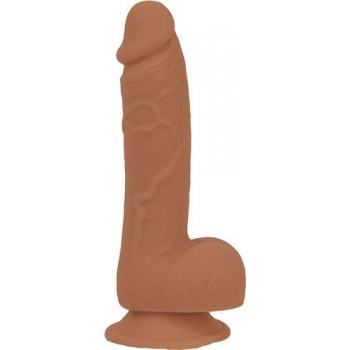 Addiction 100% Silicone Steven 7.5in Caramel