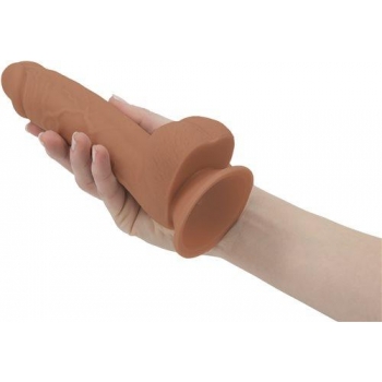 Addiction 100% Silicone Steven 7.5in Caramel