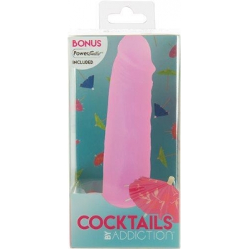 Addiction Cocktails 5.5 Silicone Dong Purple Cosmo