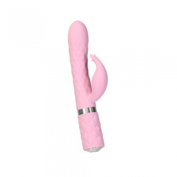 Pillow Talk Lively Dual Motor Massager in Pink