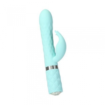 Pillow Talk Lively Dual Motor Massager Teal