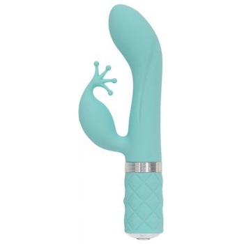 Pillow Talk Kinky Clitoral W/ Swarovski Crystal Teal