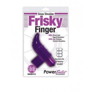 Frisky Finger Vibrator - Purple