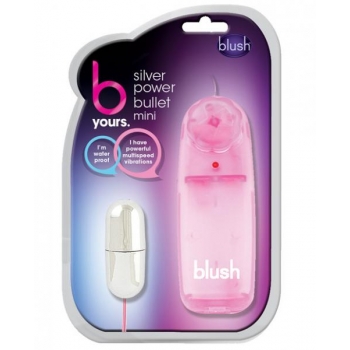 Silver Bullet Mini Vibrator Pink Power Control