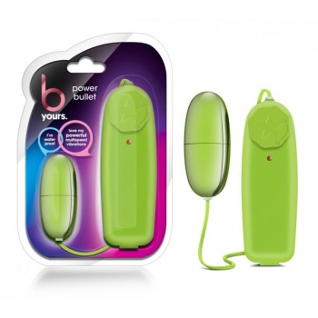 Power Bullet Lemon Lime Swirl Vibrator - Green Delight