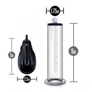 Performance Vx9 Auto Penis Pump - Clear