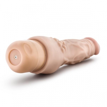 Dr Skin Cock Vibe 4 - Beige Vibrating Dildo