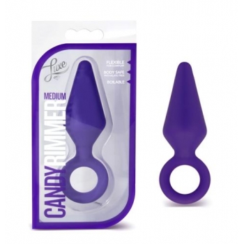 Candy Rimmer Medium Butt Plug in Purple