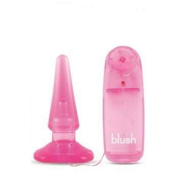 Pink Vibrating Butt Plug - Anal Pleaser