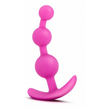 Luxe Be Me 3 - Fuchsia Anal Beads