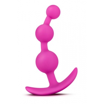 Luxe Be Me 3 - Fuchsia Anal Beads